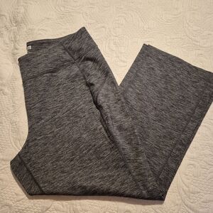 Duluth Trading Co women's size Large gray heather leggings VGUC